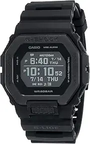 [Casio] GBX100NS-1D Mens black Digital Watch with Black Band