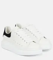 [McQueen] McQueen Oversized leather sneakers AU 3.5 white