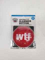 WTF What the F*%k Red Slam Button - 10 Sound Effects