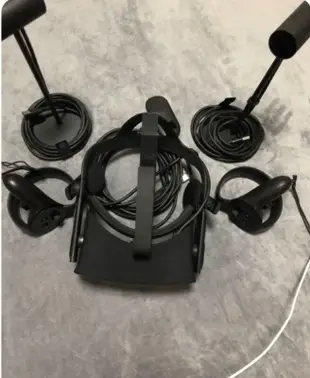 【可開發票】qoo oculus rift cv1頭戴式裝置整組二手特價