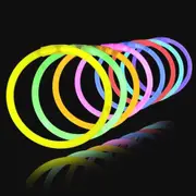200 Pack Mixed Colour Glow Sticks Bracelets Party Glow In the Dark Glowsticks