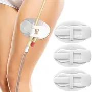 Foley Catheter Stabilization Device for Urinary Leg Band Bag Tube Holder Stabilizer Adhesive Sticker Patch Accessories | Individually Packed| Non-Woven Dressing Bandage (Pack of 5)