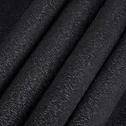 OLYCRAFT 100x43cm Black Book Binding Cloth - Bookcover Fabric Surface With Paper Backed Close-Weave for Binding, Scrapbooking, DIY Crafts