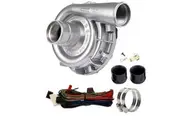 Davies Craig Water Pump Electric EWP115 Alloy 12V 115 lpm/30 gpm Remote Inline Mount Natural Aluminium Kit