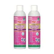 2 x Magic Washing Machine Deep Cleaner Liquid 250mL Disinfects & Removes Built-up Grime, Detergent & Mineral Deposits