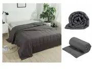 Weighted Blanket Stress Relieving - Anthracite 150 x 200cm 7KG