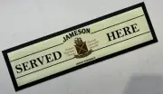 JAMESON IRISH WHISKEY RUBBER BACKED BAR MAT RUNNER
