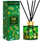 Reed Diffuser Set, 6.7 Oz Balsam & Cedar Scented Oil Diffuser with Sticks, Decor