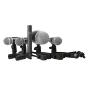 Eikon DMH5XL 5-Piece Drum Mic Kit with DM12, DM1, CM602, and ABS Case