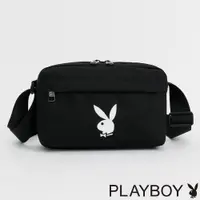 在飛比找ETMall東森購物網優惠-PLAYBOY - 斜背包 Youth系列 - 黑色