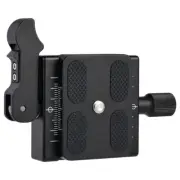 CL-50LS QR Clamp Mount Adapter w/ PU50 Plate for Arca Swiss Tripod Sony Canon