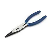 STEELMAN 8-Inch Long Needle Nose Pliers with Wire Cutter, 96972