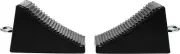 2 Pack MaxxHaul 50011 Rubber Wheel Chock with Eyelet (6-1/2" x 3-3/4" x4)