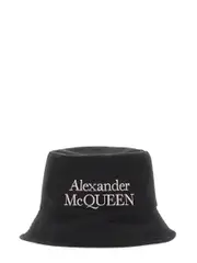 [Alexander McQueen] Alexander McQueen-Reversible Bucket Hat-Uomo M