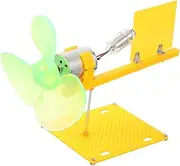 MOLUCKFU Small Wind Generator Model for Science Experiments Physics Education Plaything Assembled Miniature Wind Power Motor Kit for Students Tool