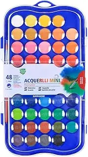 Kids Painting Set, 48 Colors Watercolor Kit, Professional Watercolor Paint, Bright Color Paint Set, Painting Supplies for Kids, Paint Set, Beginner Watercolor Kit, Creative Art Kit for Kid