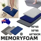 Soft Rug Absorbent Memory Foam Bath Mat Non-slip Bathroom Floor Shower Carpet