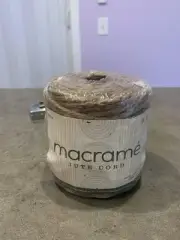 Twisted Macrame Cord 135 Feet 4 Ply Jute Twine 100% Jute