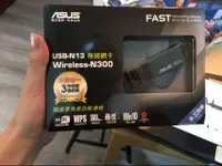 在飛比找旋轉拍賣優惠-ASUS 華碩】USB-N13 無線網路卡(黑)