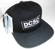 Vintage NOS New DC Shoes Co USA Robson DCSC Starter Snapback Hat Skateboard B124