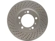 Front Left Brake Rotor For 1999-2008 Porsche 911 2000 2001 2002 2003 VH135JJ (for: Porsche)