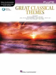 Great Classical Themes Flute Instrumental Play-Along Book and Audio 000292727