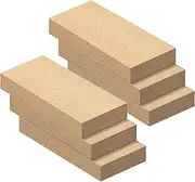 dndsim 6PCS Fire Brick, Fire Bricks for Wood Stove, Size 9" X 4-1/2" X 1-1/4", Wood Stove Bricks, Fireplace Brick, Fire Bricks for Fireplace,Wood Stove.