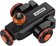 zolyet L4 PRO ized Camera Video Dolly with Scale Indication Electric Track Slider Wirel Remote Control/1800mAh Battery 3 Adjustable Slider Skater Compatible with DSLR Camera iOS Android Phone Black
