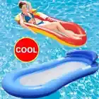 Outdoor Inflatable Foldable Back Floating Row Swimming Pool Water Hammock New