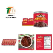 Chipotle Peppers In Adobo Sauce, , 7 Ounces Pack Of 12