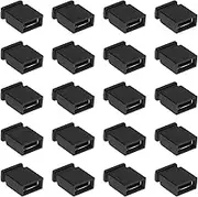 SING F LTD 300Pcs 2.54mm Standard Jumper Block Covers 2.54mm Jumper Cap Circuit Board Mini Jumper Cap Connector Accessories for Hard Drives Circuit Board