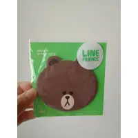 在飛比找蝦皮購物優惠-【全新】LINE熊大便利貼