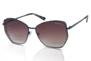 Radley Women's Sunglasses Mayfair RDS-6500 006 Matte Navy/Brown Gradient
