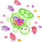 GLSTOY 91pcs Glow The Dark Luminous Tortoises for Garden Decor Fish Projects Learning Tool