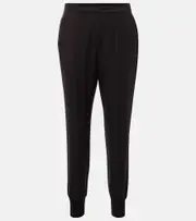[Stella McCartney] Stella McCartney Wool flannel sweatpants AU 2 brown