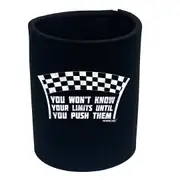 Personal Best RunningWont Know Your Limits - Funny Novelty Stubby Holder