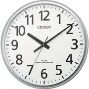 RHYTHM Wall Clock, Radio-Controlled Clock, Office, Large, Indoor Use, Quiet, Con