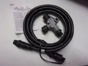 GARMIN 6’ Backbone Cable And NMEA2000 Grey T Connector 320-00387-00
