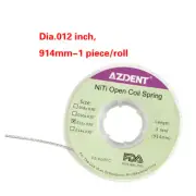 1 Roll AZDENT Dental Orthodontic NITI Open Coil Springs 012*030" 914mm SALE