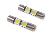 28mm SMF2 LED Bulb Cool White Pair Diode Dynamics (for: Subaru)