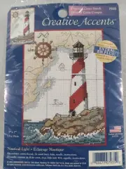 Dimensions Creative Accents Nautical Light Counted Cross Stitch Kit 5x7