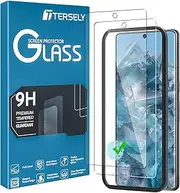 [T Tersely] [2 Packs] Screen Protector for Google Pixel 8 Pro 2023 (6.7 inch),Support Fingerprint Unlock Premium HD Tempered Glass Film[Case Friendly] [9H Hardness],Easy Installation Tool