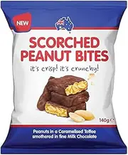 Scorched Peanut Bites 140g X 12 Bags