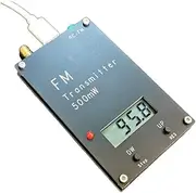 LED Display Frequency 88M-108MHz FM Transmitter Stereo for Campus Radio DSP Radio Broadcast