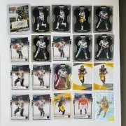 Chicago Bears ￼Team Lot Darnell Mooney Cole Kmet Chase Claypool Prizm black Auto