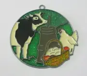 FARM ANIMAL SUNCATCHER (ANIMAL COW CHURN SUNCATCHERS)