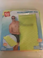 play day XL Neon comfort bubble mat/float/raft For Pool/beach, 5ft 9” Long Adult