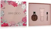 Jimmy Choo 3 Piece Gift Set (EDP Spray 3.3 oz, EDP Spray Mini 0.25 oz, Body Lotion 3.3 oz)