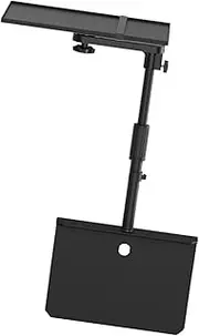 LeeQinersw Bedside Projector Stand Mounting Base Adjustable Height Easy Installation Space Saving Holder Support for Living Room Desktop , Tray