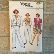 Vogue 9267 Vintage Sewing Pattern Uncut Skirt Pants Top Camisole Fashion AC